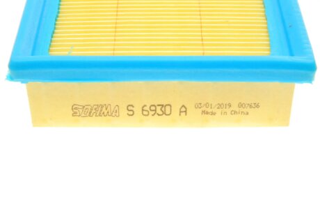 Фільтр повітряний VW/CHRYSLER ""1,8-2,4 ""89-01 sofima S6930A