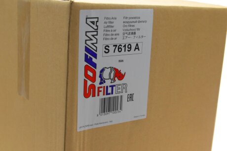 Фільтр повітряний man 10-12 sofima S7619A