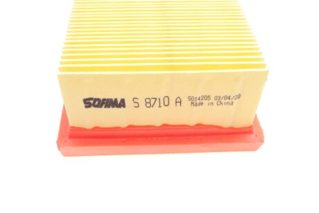 Фільтр повітряний vw, 1,5-1,8, 74-80 sofima S8710A