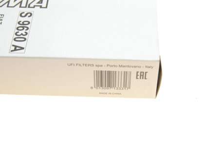 Фільтр повітряний fiat tempra/tipo sofima S9630A