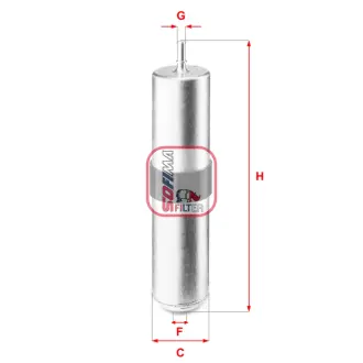 Фільтр паливний дизель BMW/MINI 1/2/X1 \'\'D \'\'14>> sofima ""S9261B"