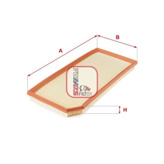 Фільтр повітряний AUDI/SEAT/VW ""2,0 ""06-11 sofima S3657A