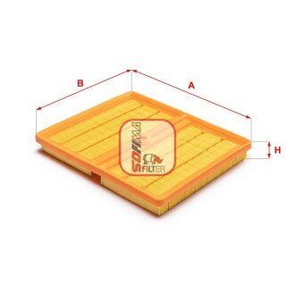 Фільтр повітряний Audi/Skoda/VW A1,A3,Q2,Fabia,Octavia,Karoq ""10>> sofima ""S3A51A" на Шкода Fabia 3