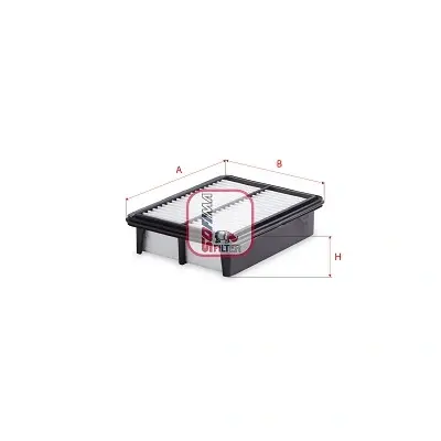 Фільтр повітряний MAZDA 3/CX-3/CX-30 \'\'1.5 Skyactive \'\'18>> Sofima S3C56A (фото 1)