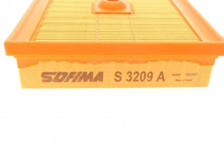 Фільтр повітряний sofima S3209A