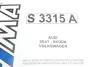 Фiльтр повiтряний sofima S3315A