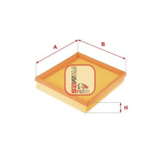 Фільтр повітряний sofima S 3713 A на Шкода Fabia 3
