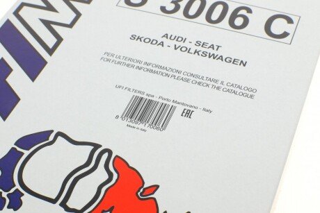 Фильтр салона sofima S3006C