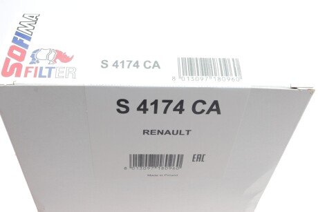 Фільтр салона sofima S4174CA