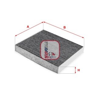 Фільтр салона sofima S4284CA на Porsche Panamera