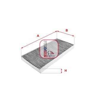 Фільтр салону MB ""1,5-2,0 ""04-11 sofima ""S4146CA"