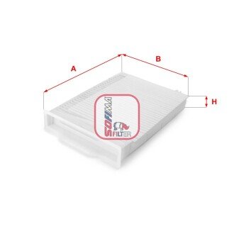 Фільтр салону RENAULT ""1,5-1,9 ""05-09 sofima S3107C на Рено Меган 2