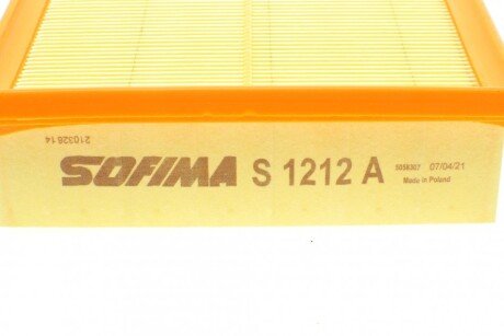 Фильтр воздушный sofima S 1212 A