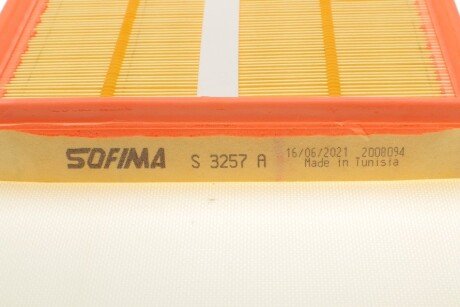 Фильтр воздушный sofima S3257A