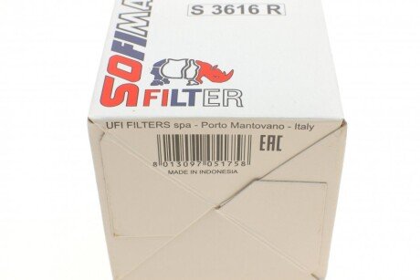 Масляный фильтр sofima S3616R