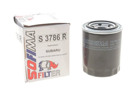 Масляний фільтр sofima S3786R