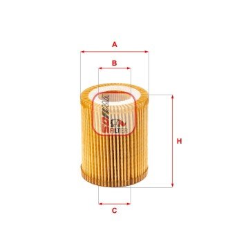 Масляный фильтр sofima S 5164 PE на Бмв 1 серии