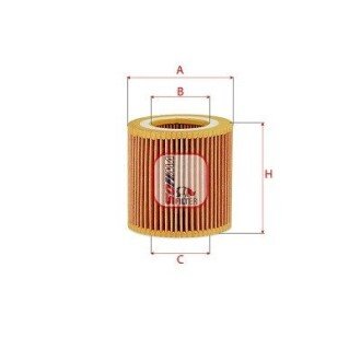 Масляный фильтр sofima ""S5232PE" на Бмв 2 Series