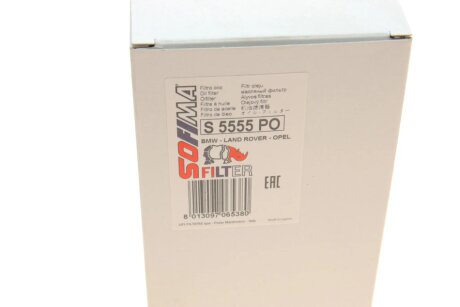 Масляный фильтр sofima S5555PO