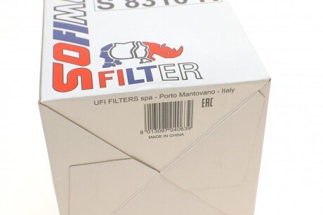 Масляный фильтр sofima S8310R