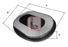 SOFIMA Фільтр повітря Sofima S 3210 A