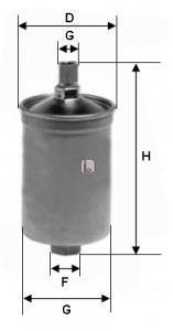 Паливний (топливный) фільтр sofima S1503B