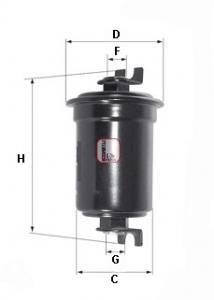 Паливний (топливный) фільтр sofima S1650B