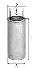 Паливний (топливный) фільтр sofima S 4323 NR