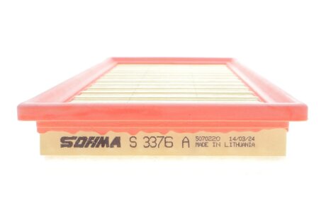 Повітряний фільтр sofima S3376A