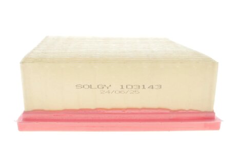 Елемент фільтруючий очищення повітря solgy 103143