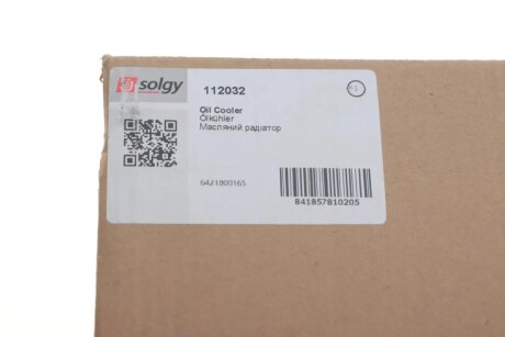 Радиатор масляный solgy 112032
