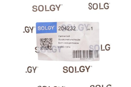 Болт розвальний solgy 204232