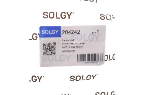Болт ексцентриковий solgy 204242
