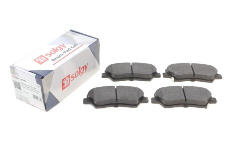 Комплект гальмівних колодок solgy 209302