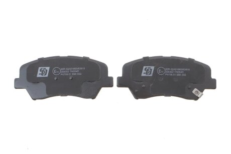 Комплект гальмівних колодок solgy 209302