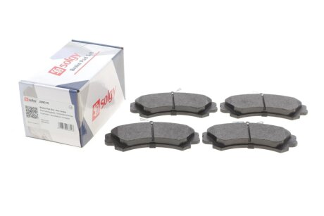 Комплект гальмівних колодок solgy 209312