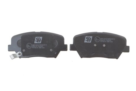 Комплект гальмівних колодок solgy 209316