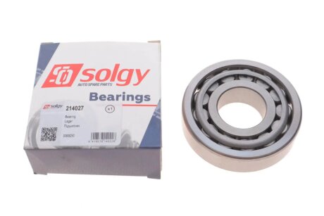 Подшипник (25x62x18.25) solgy 214027