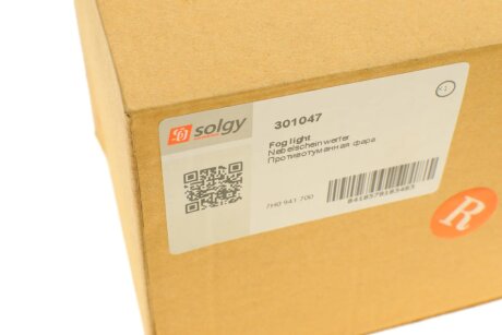 Фара протитуманна solgy 301047