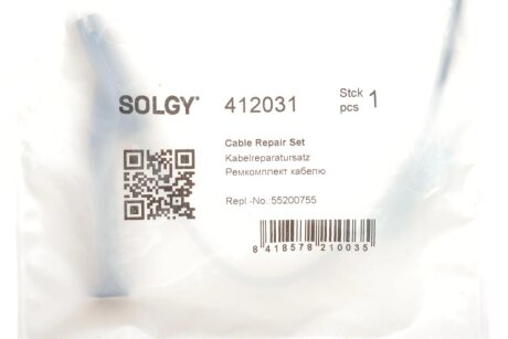 Ремкомплект кабеля свічки розжарювання solgy 412031