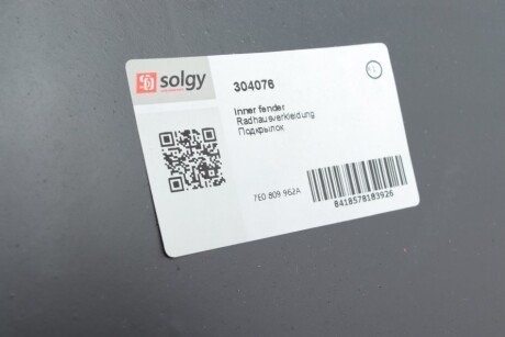 Бризковик арки колеса solgy 304076