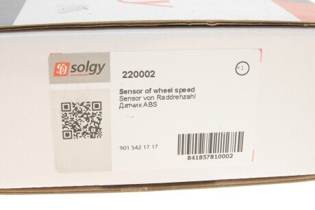 Датчик абс solgy 220002