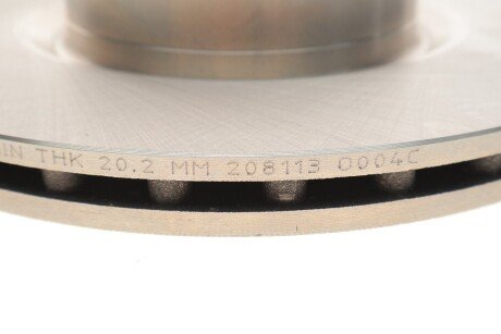 Диск гальмівний solgy 208113