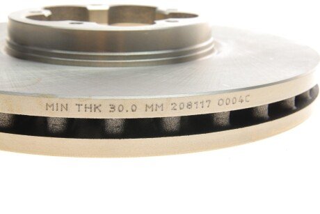 Диск гальмівний solgy 208117