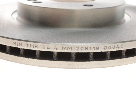 Диск гальмівний solgy 208118