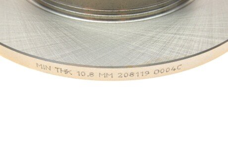 Диск гальмівний solgy 208119