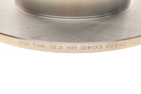 Диск гальмівний solgy 208133