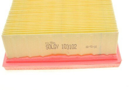 Елемент фільтруючий очищення повітря solgy 103102