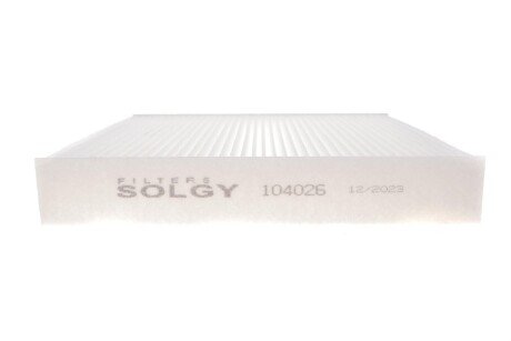 Фильтр салона solgy 104026