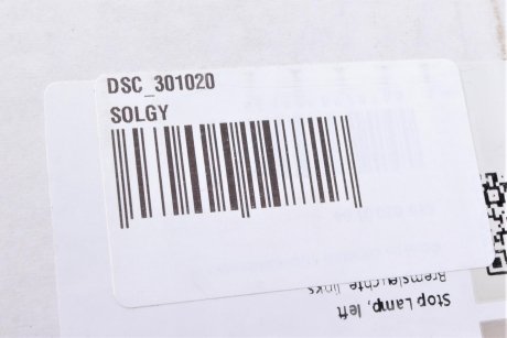 Фонарь (фара) заднего хода solgy DSC301020